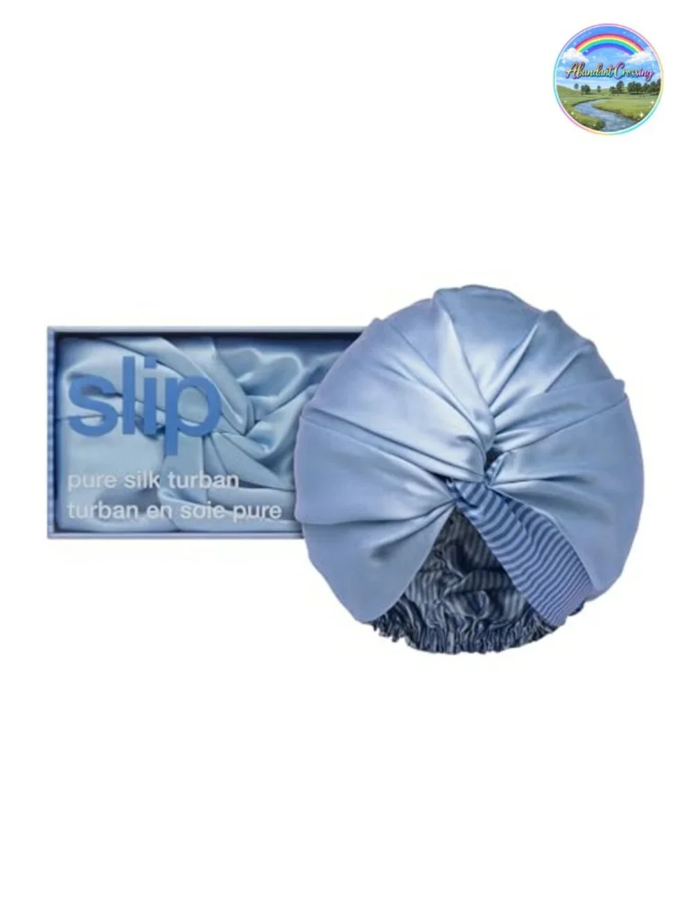 100% Mulberry Silk Hair Turban, 22 Momme, Adjustable, Anti Frizz Hair Wrap